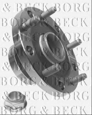 BORG & BECK bwk1080 -  Комплект подшипника ступицы колеса